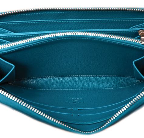 turquoise lv wallet|turquoise leather wallet.